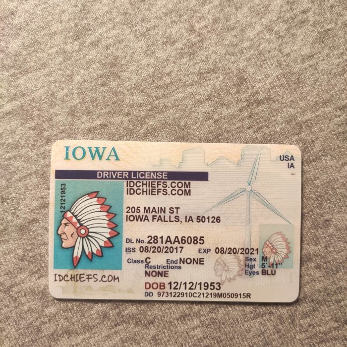 Iowa ID